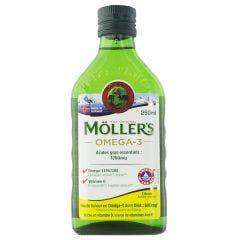 Omega-3 Huile De Foie De Morue Liquide Arome Naturel Citron 250 ml Moller'S