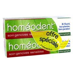 Homeodent Care For Sensitive Gums Anise Flavour 2x75ml Homeodent Boiron