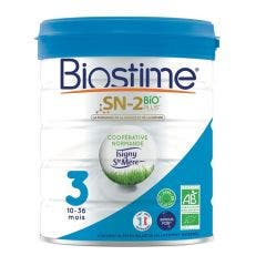 3 Growth Formula Milk 10-36 Months 800g de 10 a 36 mois Biostime