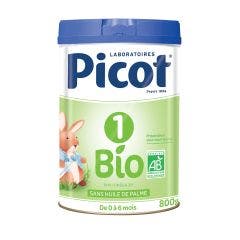 1 Bio Formula Powder Milk 0-6 Months 800g Picot