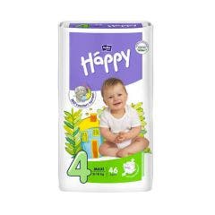Maxi Nappies Size 4 From 8 To X 46 18kg Happy
