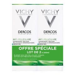 Anti-dandruff Shampoo Dry Hair 2x200ml Dercos Vichy