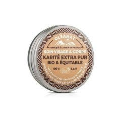 Shea Butter Extra Pur Bioes And Fair Trade The Karites Of Africa 100ml Oleanat