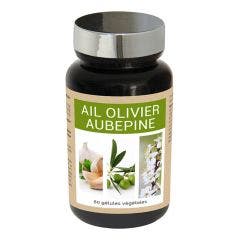 Garlic Olive Aubepine 60 vegetal capsules Nutri Expert