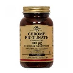 Chromium Picolinate 100&micro;g X 90 Tablets Solgar