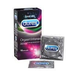 Condoms x10 Orgasm'Intense Durex