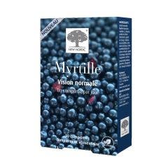 Bilberry 30 Tablets Normal Vision New Nordic