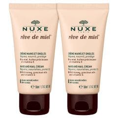 Nourishing Hand & Nail Cream 2x50ml Reve De Miel Nuxe
