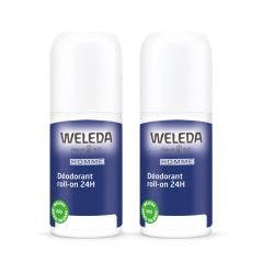 24H Roll-On Deodorant Duo for Men 2x50ml Deodorant Weleda