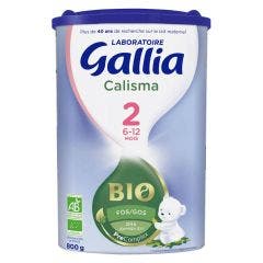 Organic Powdered Milk Calisma 2, 6 to 12 Months 800g Gallia