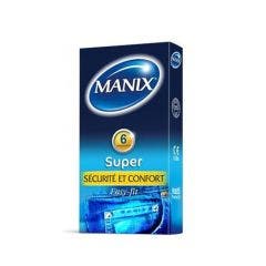 Condoms Safety And Comfort X6 Easy Fit Super x6 Super Easy Fit Manix