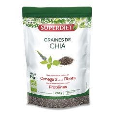 Organic Chia Seeds 200g Superdiet