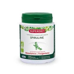 Superdiet Organic Spirulina 120 Capsules Superdiet