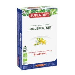St John's Wort Organic Bon Moral 20 Ampulas 15 ml Superdiet