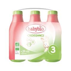 Lait De Croissance Liquide Bio Des 10 Mois 6x1l Babybio