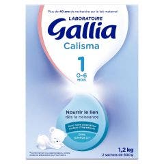 Calisma 1 Milk Powder 0-6 Months 2x600g Gallia