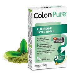 Colon Pure 80 Capsules Detox Line Intestinal Comfort Nutreov