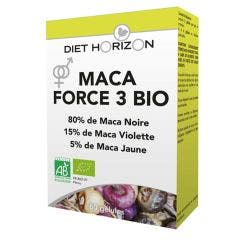 Maca Force 3 Bio X 60 Capsules Diet Horizon