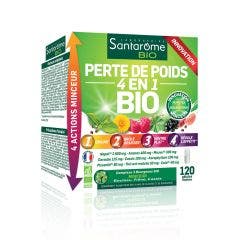 Organic 4-in-1 Slimming & Weightloss 120 capsules Santarome