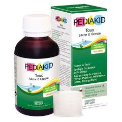 Syrup for Dry & Wet Cough Lemon Flavor Pediakid 125ml Pediakid