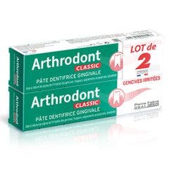 Soothing Toothpaste 2x75ml Irritated Gums Arthrodont