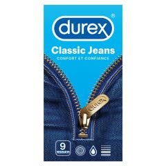 Classic Lubricated Condoms X9 Jeans Durex
