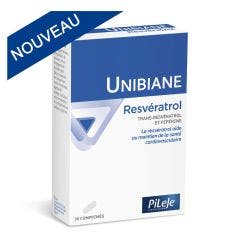 Unibiane Resveratrol 30 Comprimes Pileje
