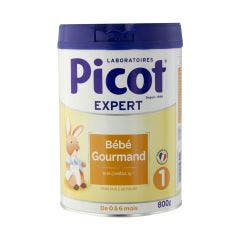 Palm Oil Free Milk Powder Baby Gourmand 1 From 0 To 6 Months 800g Picot
