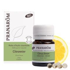 Organic Lemon Tree Essential Oil 60 pearls Pranarôm