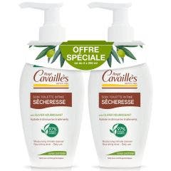 Extra Dry Skin Natural Intimate Care 2x250ml Intime Rogé Cavaillès