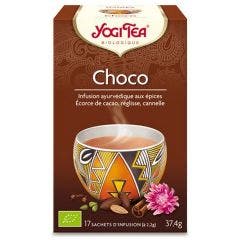 Choco Ayurvedic Herbal Teas 17 Sachets Yogi Tea