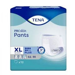 Urinary Absorbent Pants X12 Proskin plus Pants Plus Size XL Tena