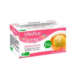 Organic Milk Feeding Herbal Tea 18 Sachets Floralis Vitaflor