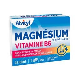 Magnesium Vitamin B6 45 Tablets 45 Comprimes Alvityl