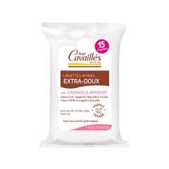 Extra Gentle Intimate Wipes X 15 15 lingettes Intime Rogé Cavaillès