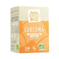 Curcuma Bio 30 comprimés Nutri'sentiels Confort articulaire & digestif Nutrisante