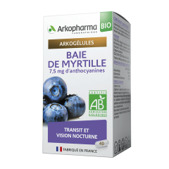 Organic Blueberry x 40 Arkogélules Arkopharma