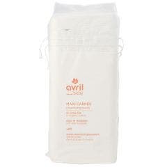 Organic cotton maxi squares x 80 Baby Avril
