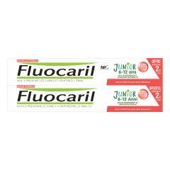 Junior toothpaste 6-12 years red berry 2x75ml 6-12 Ans Fluocaril