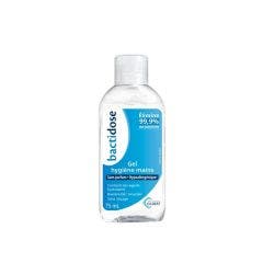 Hydroalcoholic gel 75ml Bactidose
