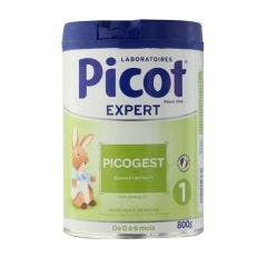 Picogest 1 Infant formula thickened with starch 800g 0 to 6 months Picot