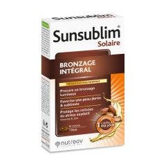 Integral Tanning 30 capsules Sunsublim Préparateur peau normale Nutreov