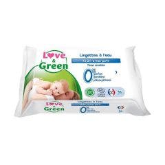 Baby Changing Wipes 56 sensitive skin Love&Green