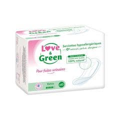 Urinary Leakage Extra 10 Pads Love&Green