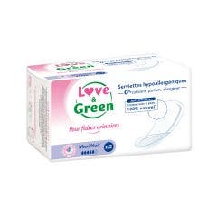 Bladder weakness Night 12 Pads Love&Green