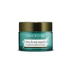 Organic Night Cream 50ml Magnifica Peau Grasses Tendance Acneique Sanoflore