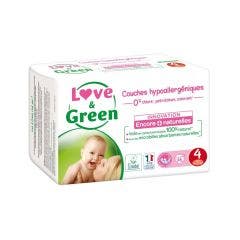 Hypoallergenic nappies Size 4 x46 7 to 14kg Love&Green