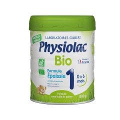 1 Bio Formule Thick From 0 To 6 Months 800g De 0 A 6 Mois Physiolac