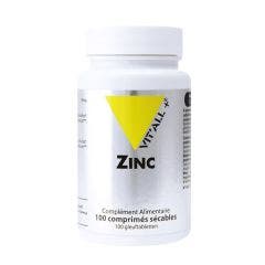 + Zinc 100 Tablets 30mg Vit'All+