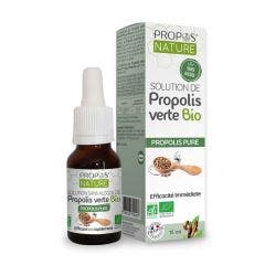 Organic Green Propolis Solution 15ml Propos'Nature